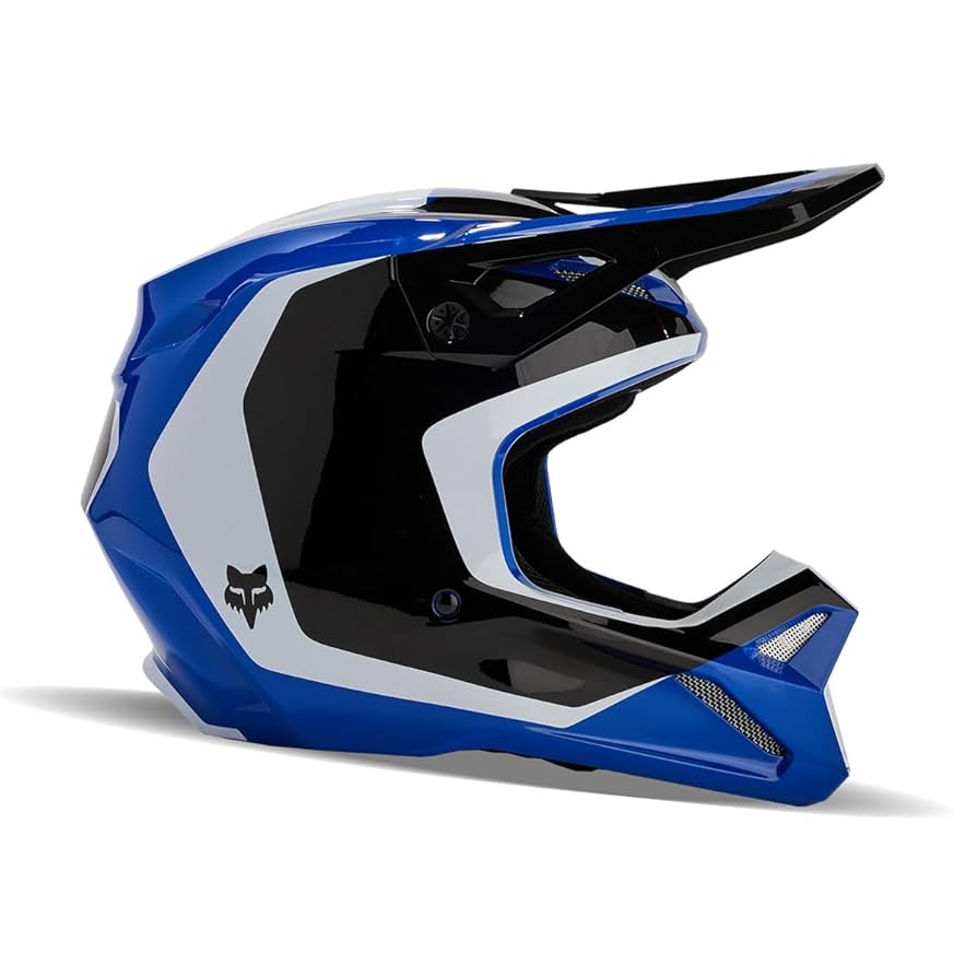 Amazon | FOX MX V1ヘルメット ニトロ L(頭囲59-60cm) ブルー